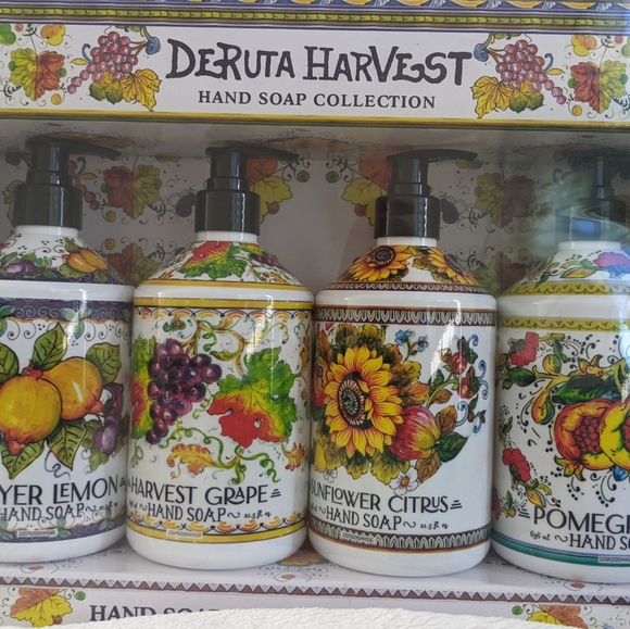 Home and Body Company Bath Italian Deruta Harvest Hand Soap